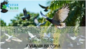 the versatile and adaptable rock pigeon