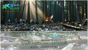 threats to bird populations and conservation efforts