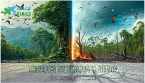 threats to tropical birds
