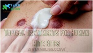 topical treatments for human mite bites