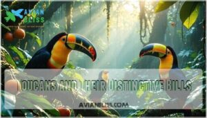 toucans and their distinctive bills