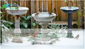 type and features to consider