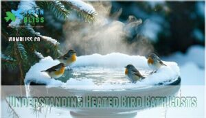 understanding heated bird bath costs