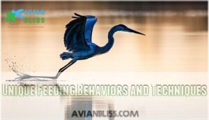 unique feeding behaviors and techniques
