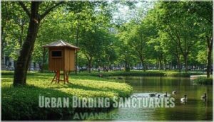 urban birding sanctuaries