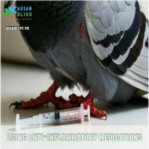 using anti-inflammatory medications