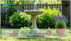 using natural deterrents