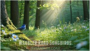 warbler road songbirds