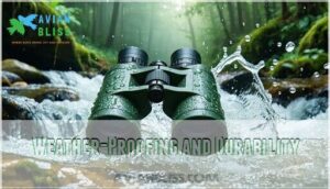 weather-proofing and durability