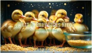 what do baby ducks need