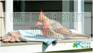 what to do bird hit window what to do bird hit window