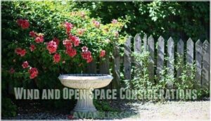 wind and open space considerations