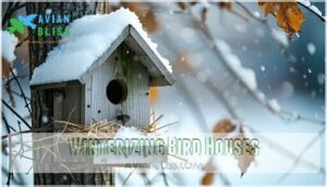 winterizing bird houses