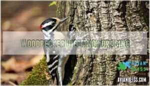 woodpecker diet and foraging