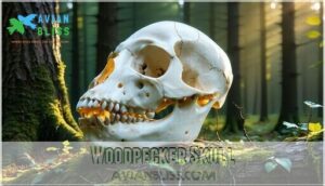woodpecker skull