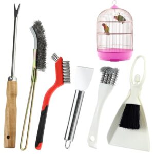6PCS Bird Cage Cleaning Brush B0F2SVR7VV