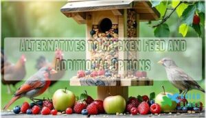 alternatives to chicken feed and additional options