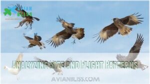 analyzing size and flight patterns analyzing size and flight patterns