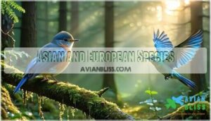 asian and european species