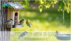 attracting birds to yards