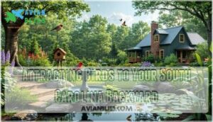 attracting birds to your south carolina backyard