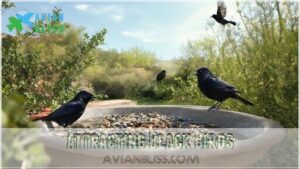 attracting black birds