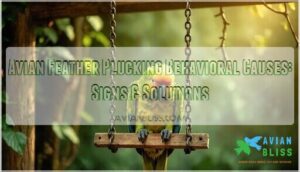 avian feather plucking behavioral causes