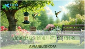 avoiding artificial sweeteners