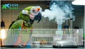 avoiding inexpensive commercial nebulizers