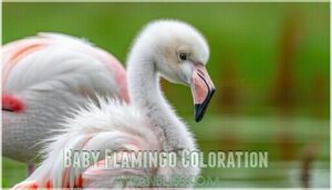 baby flamingo coloration