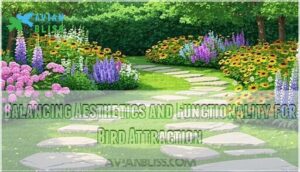 balancing aesthetics and functionality for bird attraction