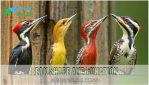 beak shape and function
