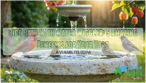 Bird Bath With Water Wiggler: 5 Amazing Benefits for Your Yard