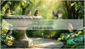 bird baths bird baths