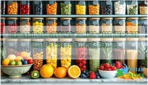 bird care food supplies