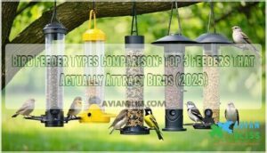 bird feeder types comparison