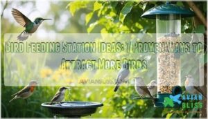 bird feeding station ideas