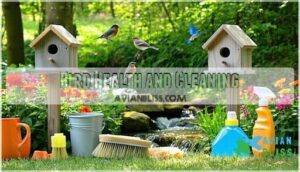 bird health and cleaning