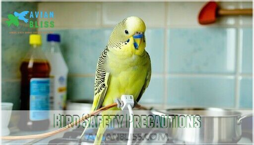Stunning Parrot Bird Cage Safety Precautions image