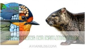 body covering and insulation types