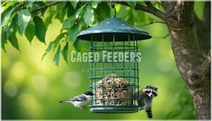 caged feeders