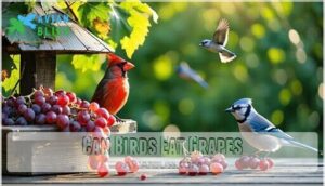 can birds eat grapes