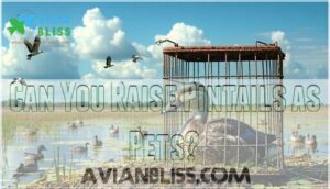 can you raise pintails as pets