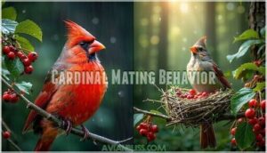 cardinal mating behavior