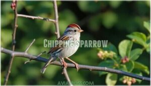 chipping sparrow