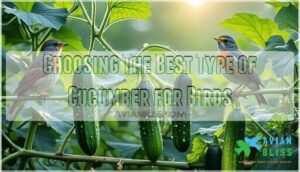 choosing the best type of cucumber for birds