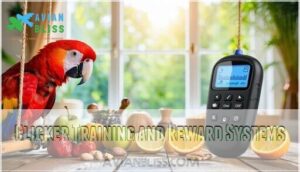 clicker training and reward systems