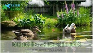 common health issues in ducks