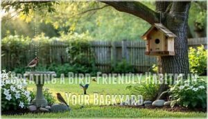 creating a bird-friendly habitat in your backyard