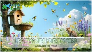 creating bird friendly yard